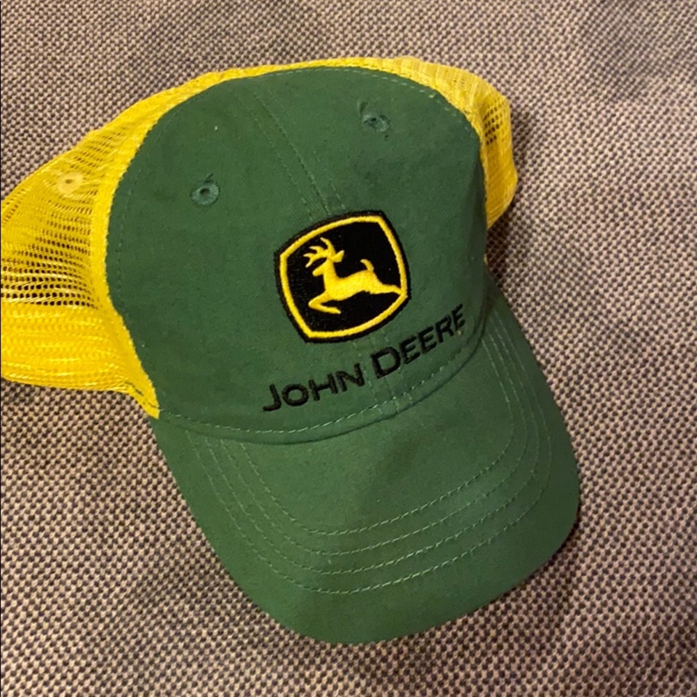 John Deere ball cap toddler